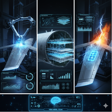 Havacılıkta Grafen Devrimi: Ultra Hafif ve Dayanıklı Gövdeler