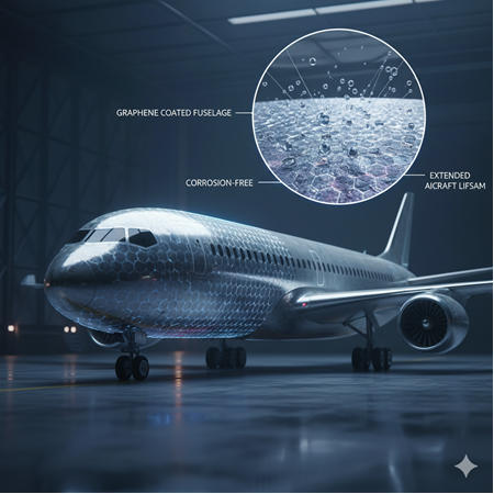 Grafen ile Kaplanmış Uçak Gövdeleri: Korozyonsuz Gelecek