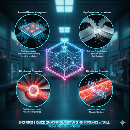 Boron Nitride ve Seramik Tozlar