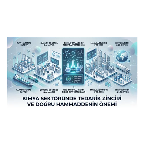 Kimya Sektöründe Tedarik Zinciri ve Doğru Hammaddenin Önemi Nedir?