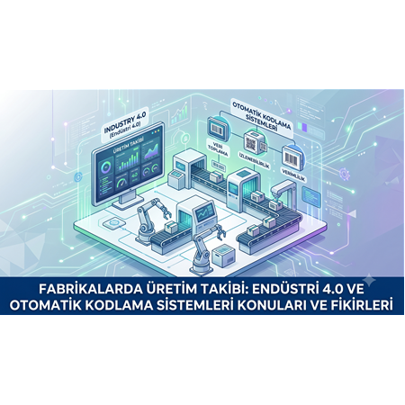 Fabrikalarda Üretim Takibi: Endüstri 4.0 ve Otomatik Kodlama Sistemleri