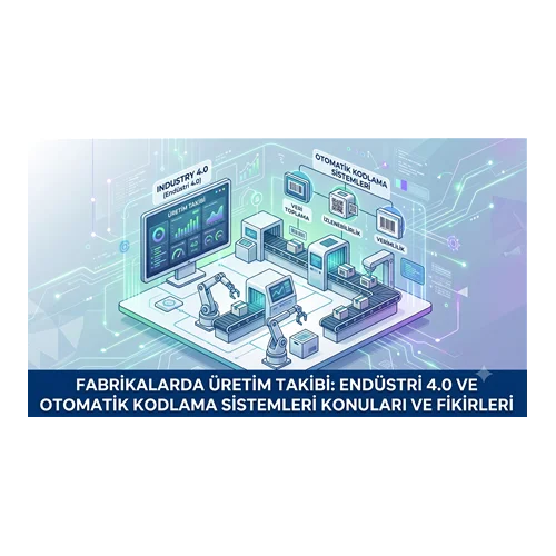 Fabrikalarda Üretim Takibi: Endüstri 4.0 ve Otomatik Kodlama Sistemleri
