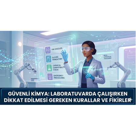 Güvenli Kimya: Laboratuvarda Çalışırken Dikkat Edilmesi Gereken Kurallar