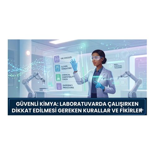 Güvenli Kimya: Laboratuvarda Çalışırken Dikkat Edilmesi Gereken Kurallar