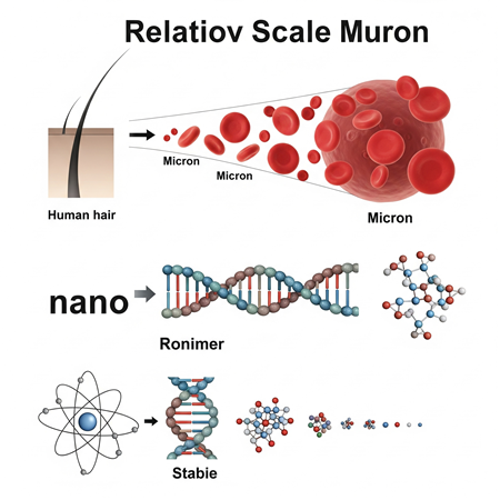1 Mikron Ne Kadar Küçüktür? Nanometrik Ölçeklere Yolculuk