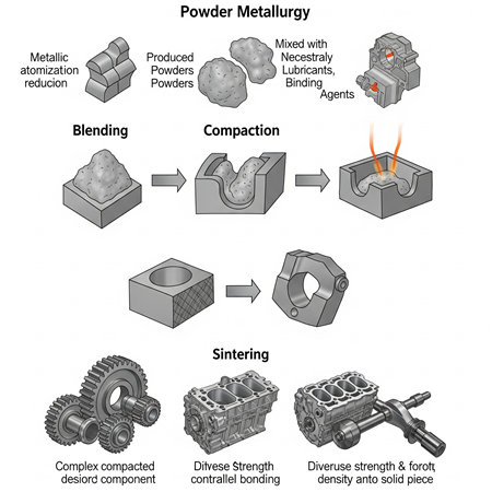 Toz Metalurjisine Giriş: Malzeme Biliminin Görünmeyen Kahramanı