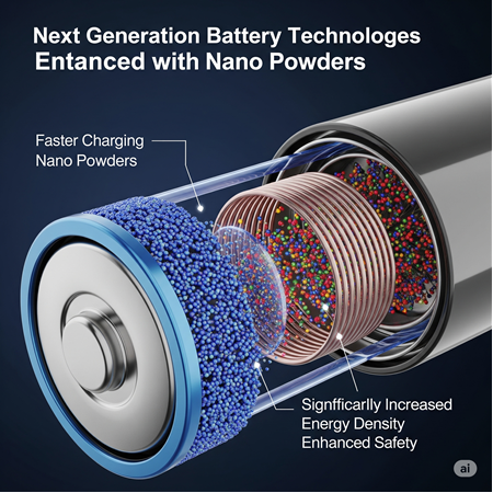 Nano Tozlarla Geliştirilen Yeni Nesil Batarya Teknolojileri