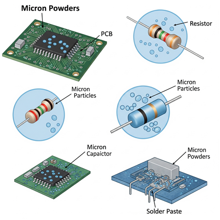 Elektronik Endüstrisinde Mikron Tozların Yeri