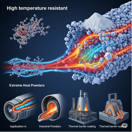 Yüksek Sıcaklıklara Dayanıklı Seramik Tozlar