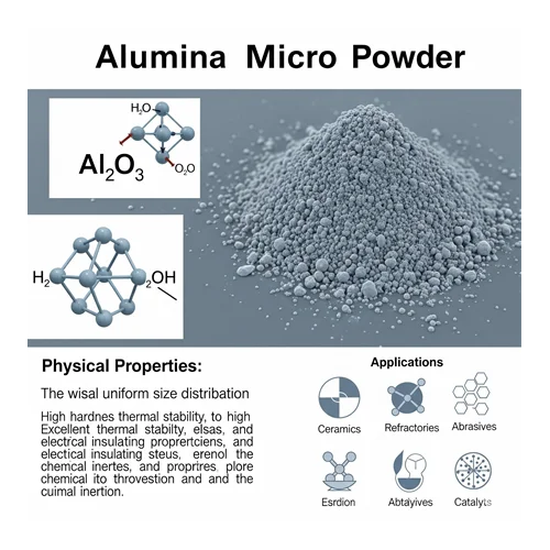 Özelleşmiş Malzemeler ve Bileşikler Üzerine Alümina (Al²O³) Mikro Tozu: Özellikleri ve Uygulamaları