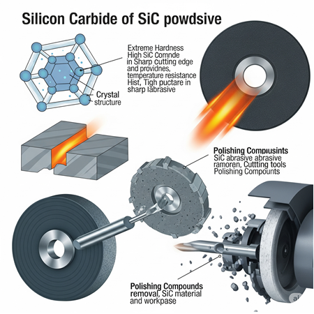 Silisyum Karbür (SiC) Tozlarının Aşındırıcı Endüstrideki Rolü