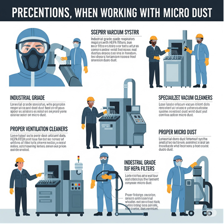 Mikro Tozlarla Çalışırken Alınması Gereken Önlemler