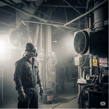 Tozlu Ortamlarda Çalışmak: Maske, Havalandırma ve Önlemler