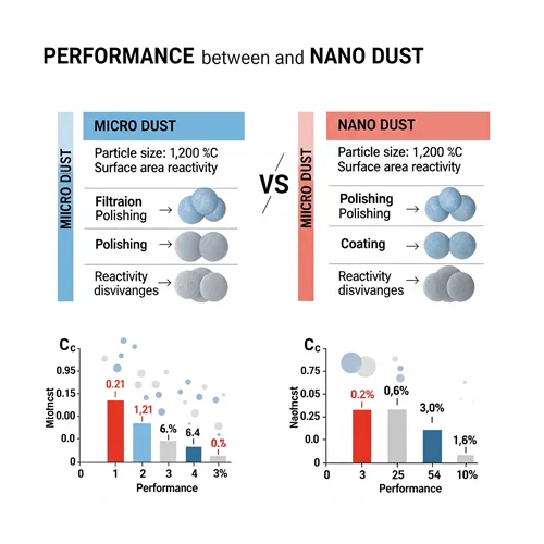 Mikro Tozlar vs Nano Tozlar: Performans Karşılaştırması