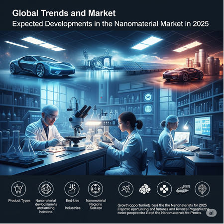 Küresel Trendler ve Pazar 2025’te Nano Malzeme Pazarında Beklenen Gelişmeler