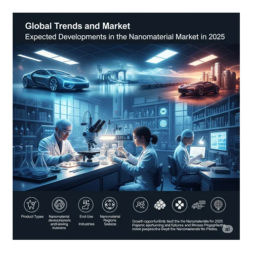 Küresel Trendler ve Pazar 2025’te Nano Malzeme Pazarında Beklenen Gelişmeler