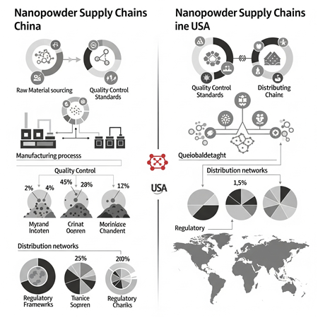 Çin ve ABD’de Nano Toz Tedarik Zinciri Karşılaştırması