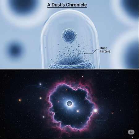 Bir Tozun Güncesi: Laboratuvardan Uzaya Uzanan Yolculuk