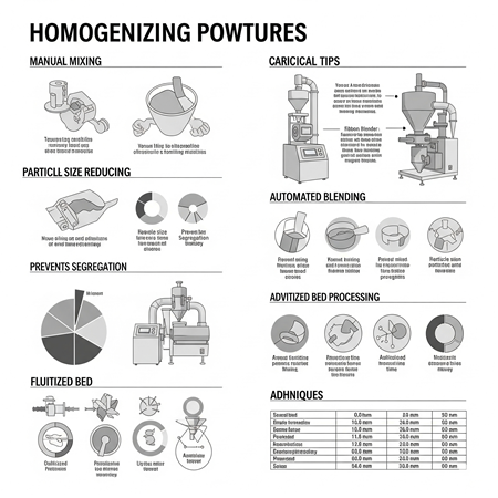 Pratik Rehber Niteliğinde Toz Karışımları Nasıl Homojenize Edilir?