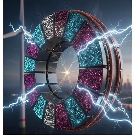 “Neodim ve Disprosyum Katkılı Süper Mıknatıslar: Enerji Geleceğini Kim Tutuyor?”