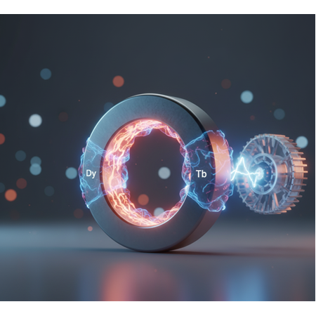 Disprosyum ve Terbium: Yüksek Isıya Dayanıklı Motor Mıknatısları
