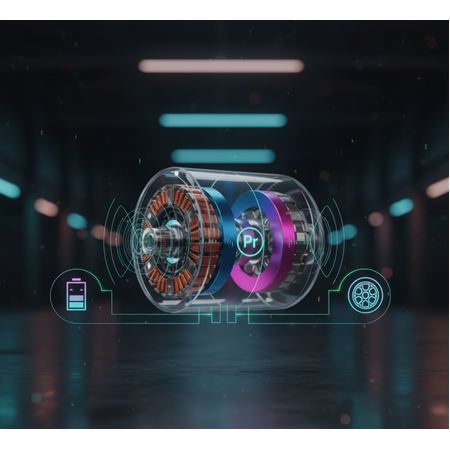 Praseodim Oksit: Elektrikli Araçlarda Sessiz Güç