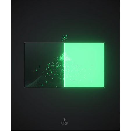 Terbium Katkılı Nanotozlar ile Ekran Parlaklığını Artırmak