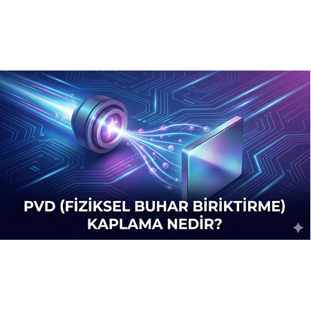 PVD (Fiziksel Buhar Biriktirme) Kaplama Nedir?