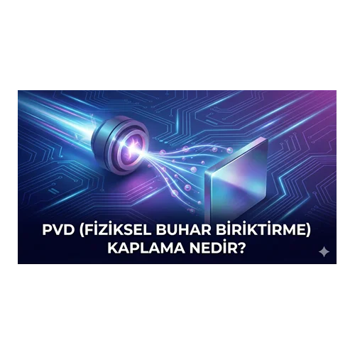PVD (Fiziksel Buhar Biriktirme) Kaplama Nedir?