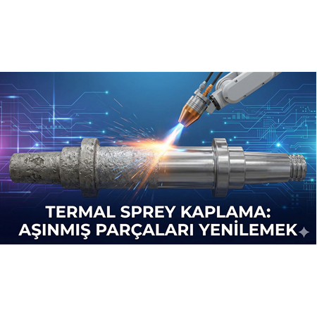 Termal Sprey Kaplama: Aşınmış Parçaları Yenilemek