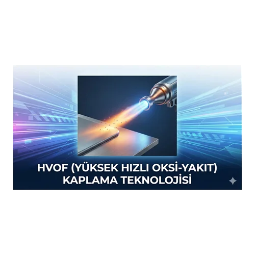 HVOF (Yüksek Hızlı Oksi-Yakıt) Kaplama Teknolojisi