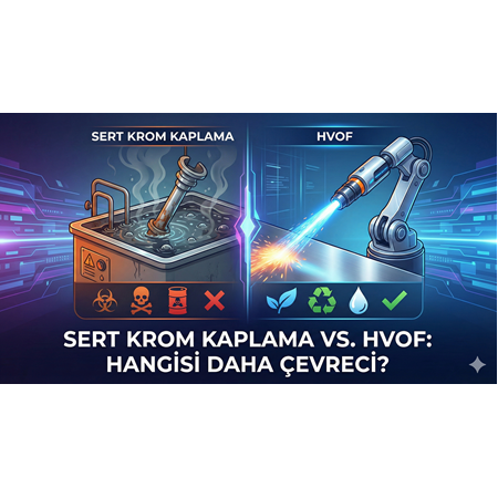 Sert Krom Kaplama vs. HVOF: Hangisi Daha Çevreci?