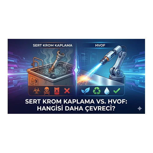 Sert Krom Kaplama vs. HVOF: Hangisi Daha Çevreci?