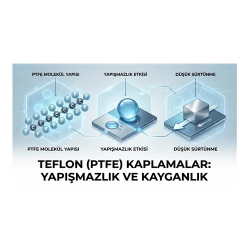 Teflon (PTFE) Kaplamalar: Yapışmazlık ve Kayganlık