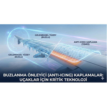 Buzlanma Önleyici (Anti-Icing) Kaplamalar: Uçaklar İçin Kritik Teknoloji