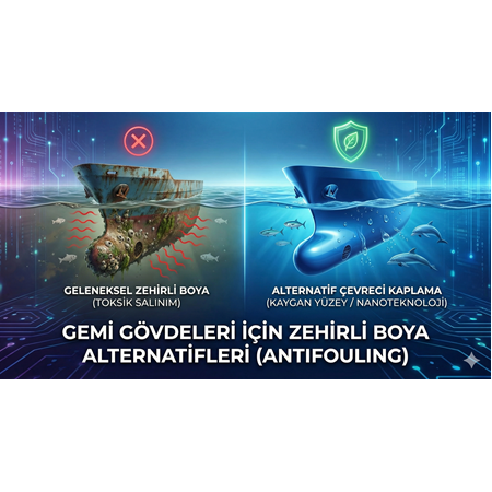 Gemi Gövdeleri İçin Zehirli Boya Alternatifleri (Antifouling)