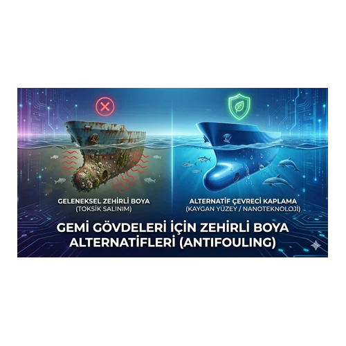 Gemi Gövdeleri İçin Zehirli Boya Alternatifleri (Antifouling)