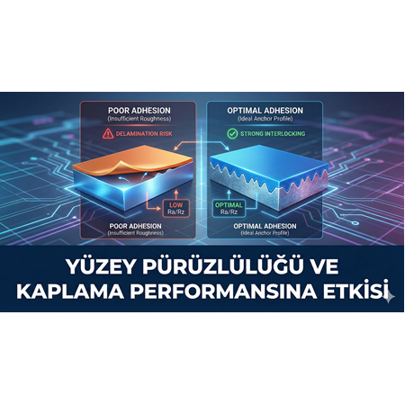 Yüzey Pürüzlülüğü ve Kaplama Performansına Etkisi