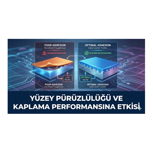 Yüzey Pürüzlülüğü ve Kaplama Performansına Etkisi