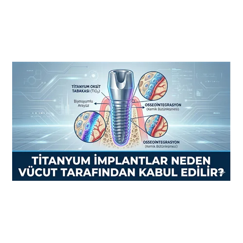 Titanyum İmplantlar Neden Vücut Tarafından Kabul Edilir?