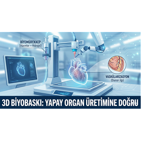 3D Biyobaskı: Yapay Organ Üretimine Doğru