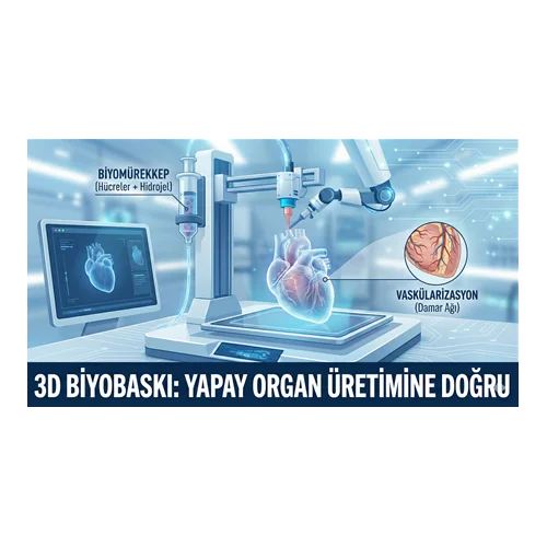 3D Biyobaskı: Yapay Organ Üretimine Doğru