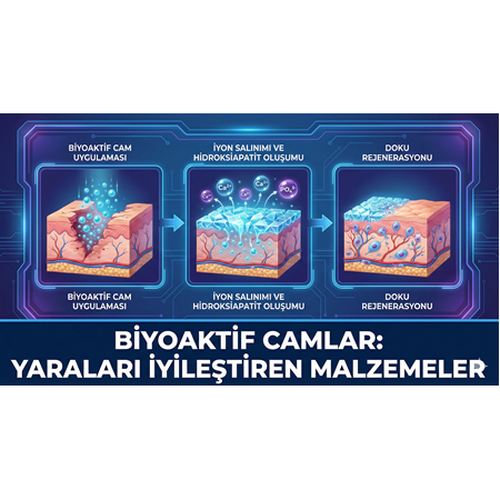 Biyoaktif Camlar: Yaraları İyileştiren Malzemeler