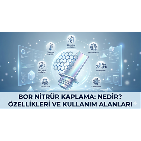 Bor Nitrür Kaplama Nedir? Özellikleri ve Kullanım Alanları