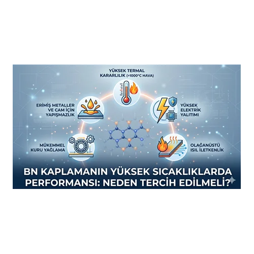 BN Kaplamanın Yüksek Sıcaklıklarda Performansı: Neden Tercih Edilmeli?