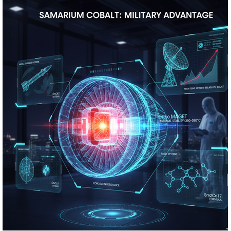 Samaryum Kobalt Mıknatısların Askeri Uygulamalardaki Avantajları