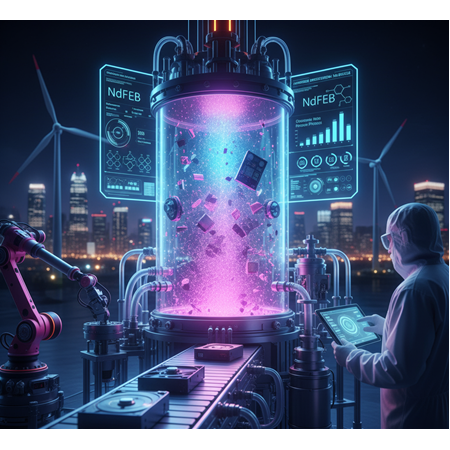 Neodim Mıknatısların Geri Dönüşüm Teknolojileri