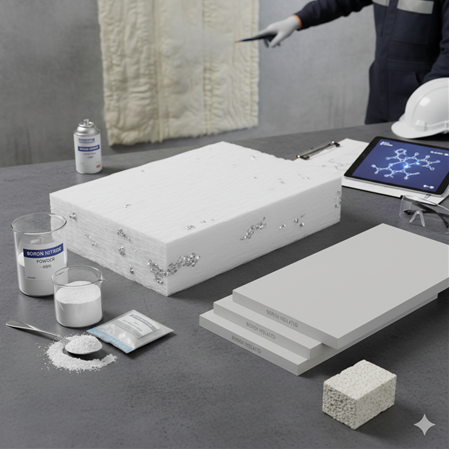 Boron Nitride Katkılı Isı Yalıtım Malzemeleri