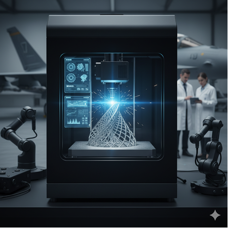 Savunma Sanayinde 3D Baskı ile Üretilen Jet Parçaları