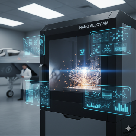 Uçak Parçalarında Nano Alaşım Baskı Teknolojisi